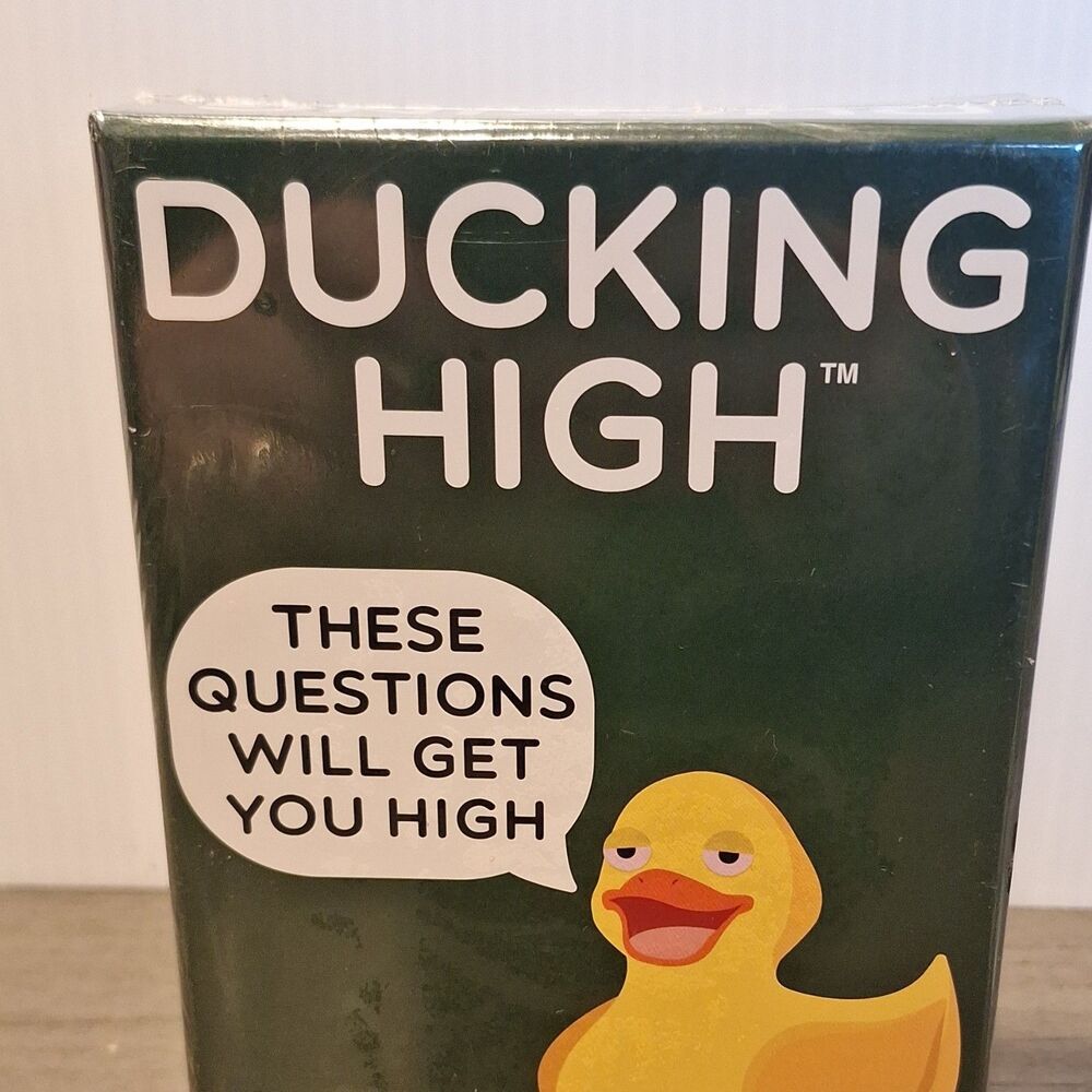 Buzzed Games Ducking High Adult Party Card Game - HIGH420, 2019